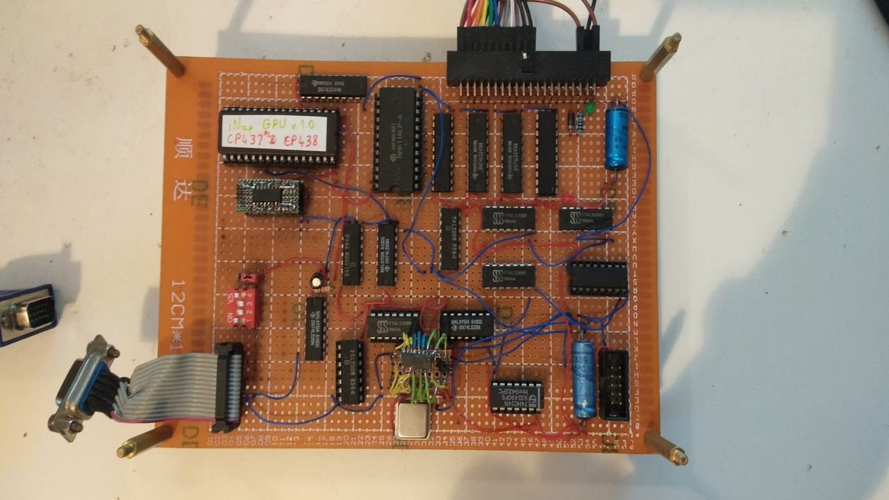 從零堆出一張最糟顯示卡：128KB ROM、TTL邏輯與VGA未竟之夢