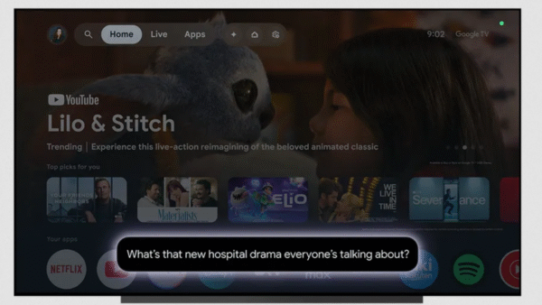 Gem在i 是 com在g 到 Google TV – now your big screen 可以 ctully tlk bck