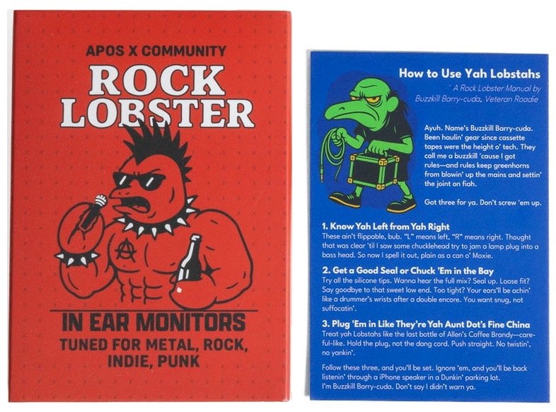 Apos x Rock Lobster IEM 評測：專長路線的高效能風格與硬核表現