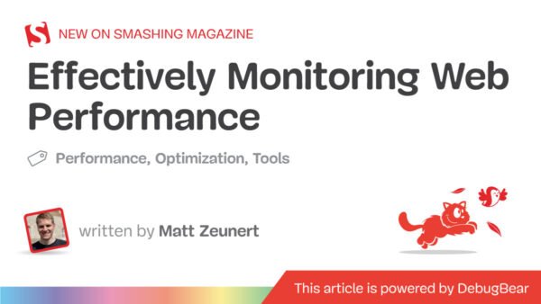 Monitoring Web Performance: A Practical, Data-Driven Approach