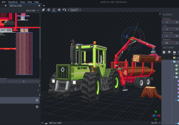Blockbench: A Free, User-Friendly Tool for Minecraft and Voxel-Style 3D Modeling