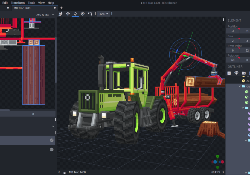 Blockbench: A Free, User-Friendly Tool for Minecraft and Voxel-Style 3D Modeling