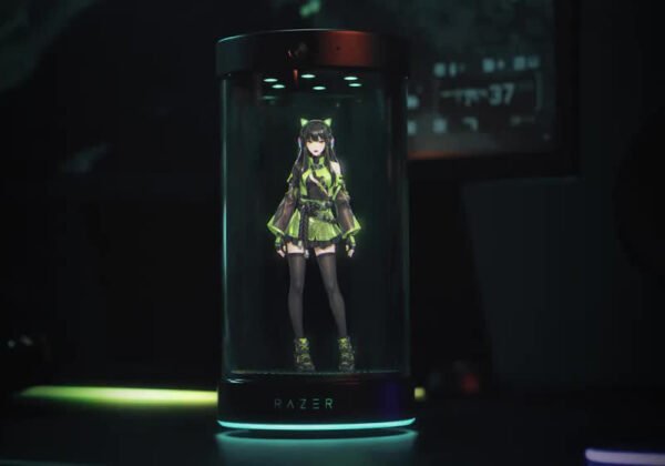 Razer Unveils Desktop AI Waifu Hologram That Coaches You While You Game