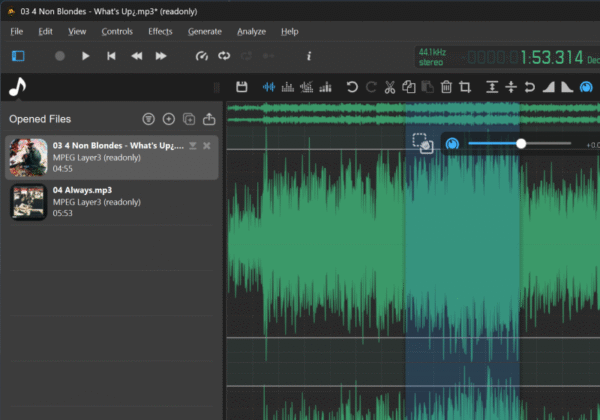 Ocenaudio: A Lightweight, Cross-Platform Editor for Everyday Audio Tasks