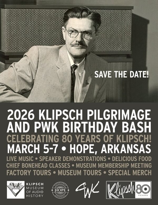 克利普許音響迎來八十週年：CES 2026 展現過去與未來的音頻創新