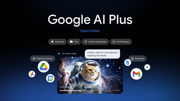 谷歌推出 AI Plus 美國版：創意工具與共用雲存儲合而為一的訂閱方案可能成為剛剛好的 AI 訂閱選擇
