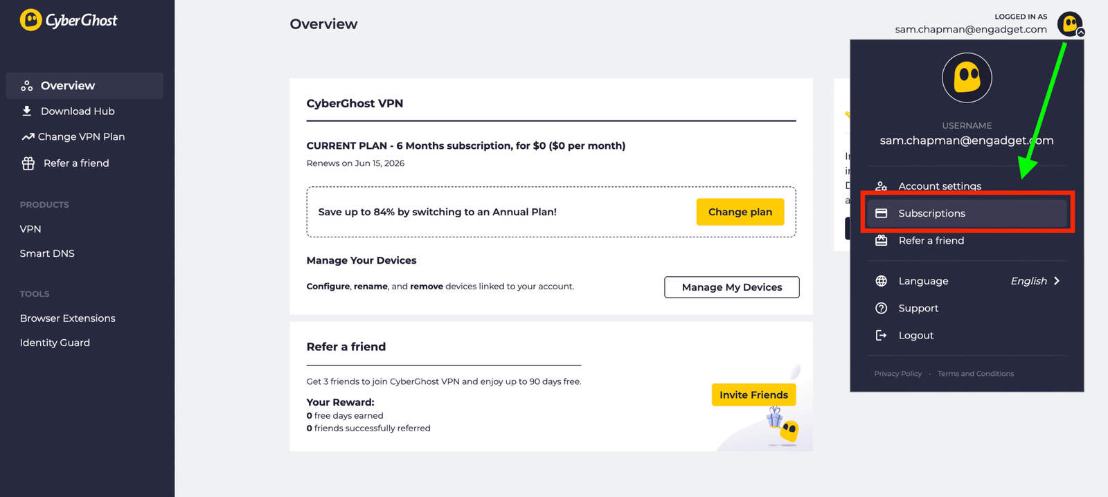 如何取消 CyberGhost 並申請退款的完整指南