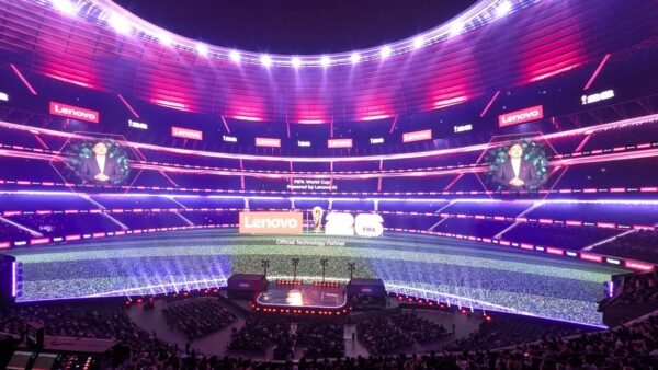 聯想與 FIFA 攜手打造2026世界盃成為智慧化與互動性最高的盛事