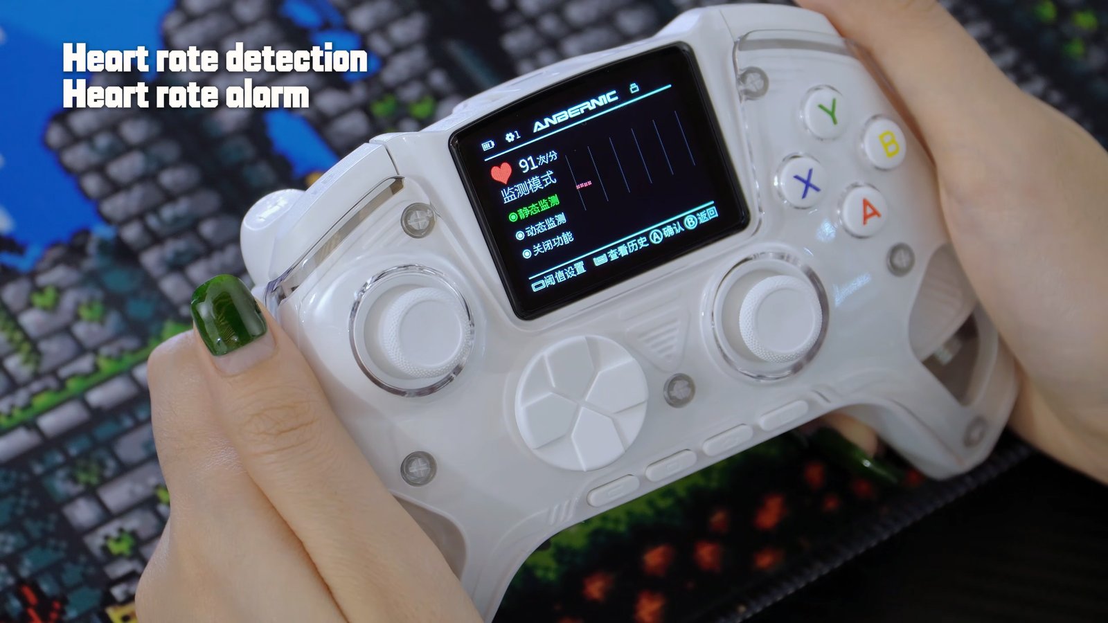 Anbernic’s RG G01: A Screened Gamepad with a Heart Rate Sensor Sparks Debate Over Function and Fun