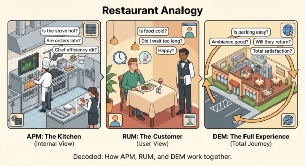 Beyond the Dashboard: Decoding the APM, RUM, and DEM Trinity