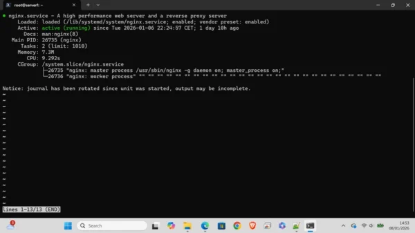 NGINX: A High-Performance Web Server for High-Traffic Environments