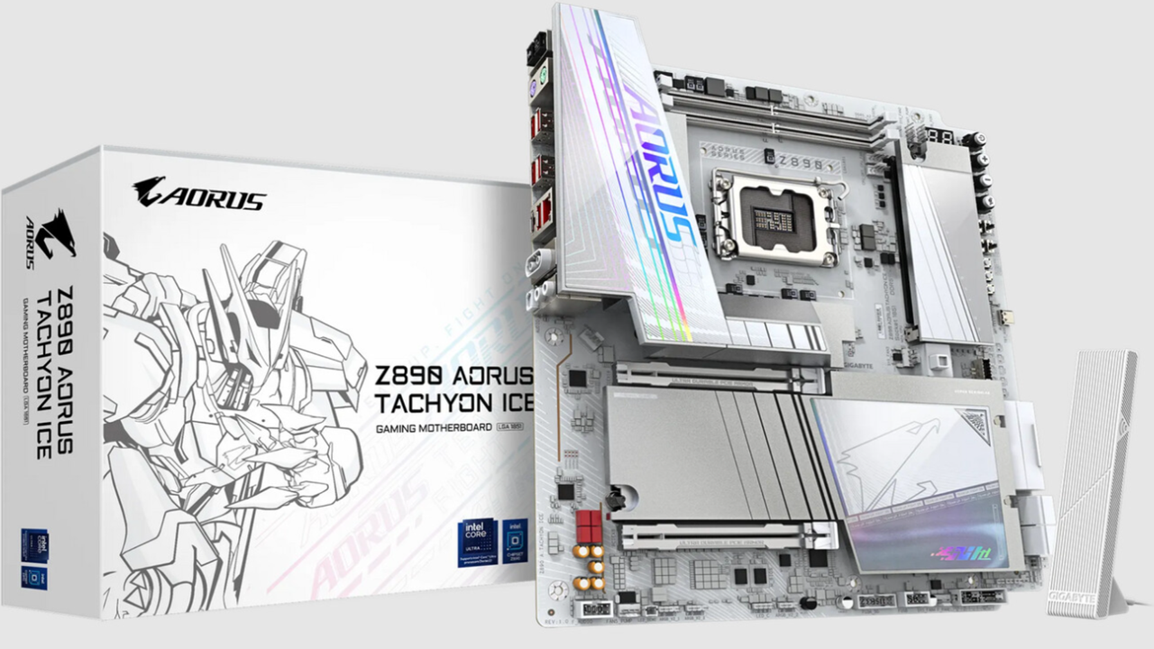 創新極限！技嘉 VZ890 AORUS Tachyon ICE CQDIMM 主機板支援雙通道256GB DDR5