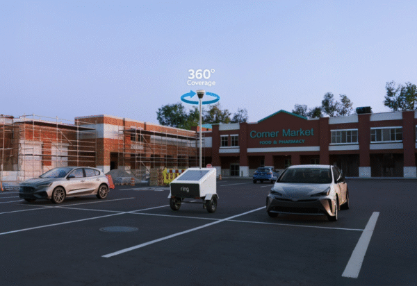 Ring Expands Home Security to the Parking Lot with a $5,000 Solar-Powered Surveillance Trailer