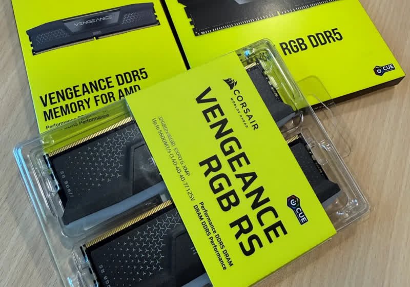 Corsair Redesigns DDR5 Packaging to Combat Rising RAM Scams