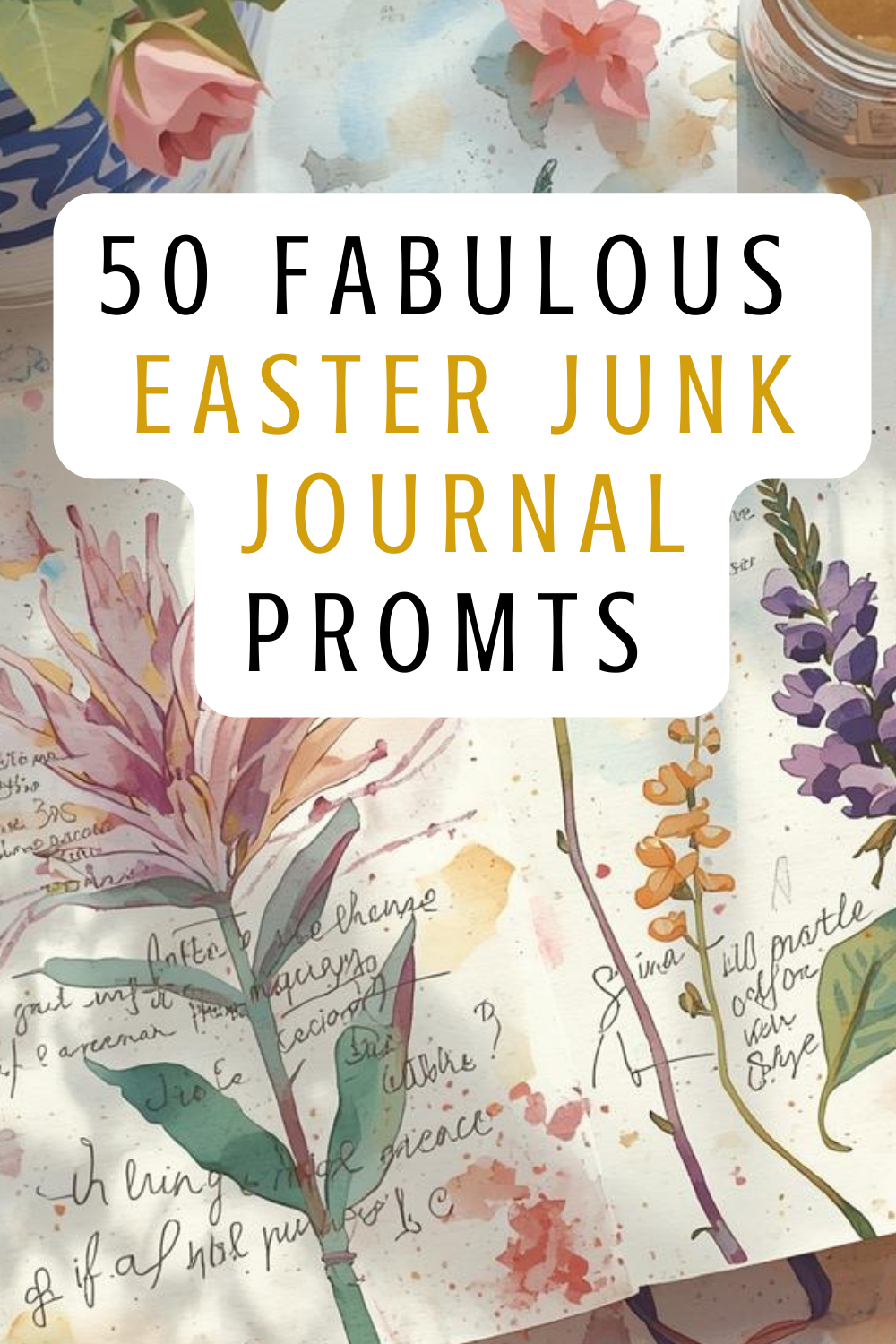 Easter Junk Journal Prompts: 50 Creative Ideas for 2026