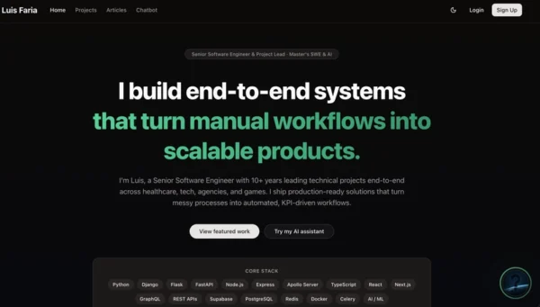 將美國國家航空暨太空總署日常空間圖嵌入個人作品集：穩定且專業的網路實作