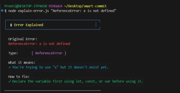 易懂錯誤解釋：讓初學者也能理解的 JavaScript 錯誤說明