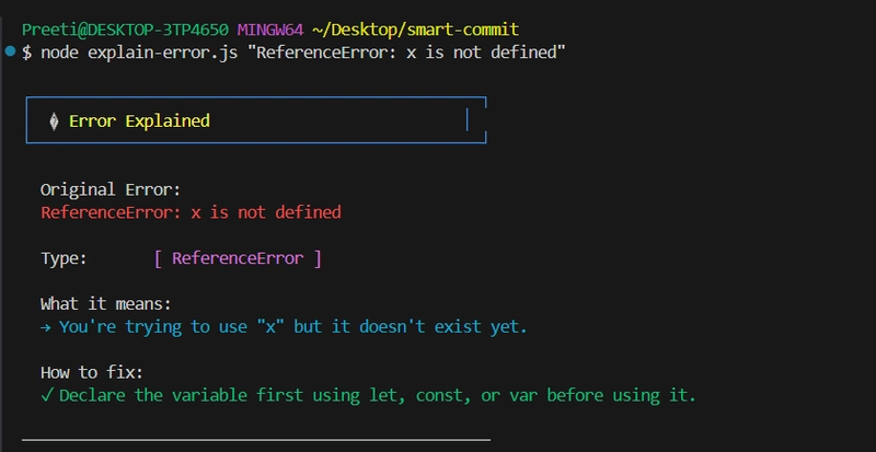 易懂錯誤解釋：讓初學者也能理解的 JavaScript 錯誤說明