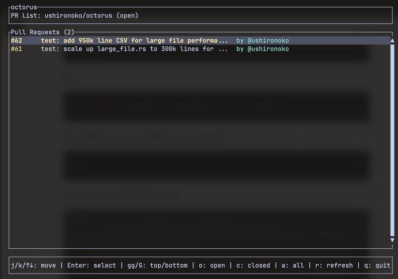 基於 Rust 的終端使用者介面工具:在瀏覽合併請求差異時,AI 自動審查與修正程式碼