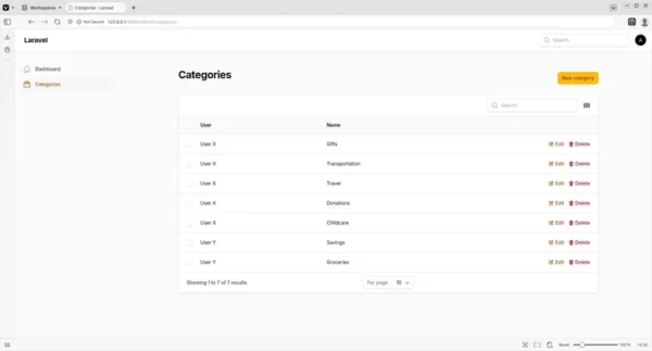 使用 Filament v5 建立資源以打造 Laravel 個人理財儀表板