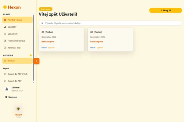 Beekeeping App Hexon