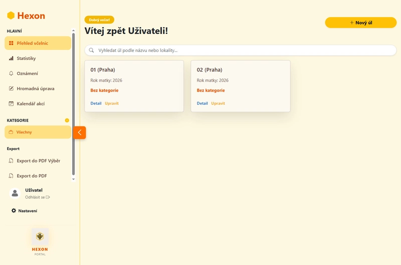 Beekeeping App Hexon