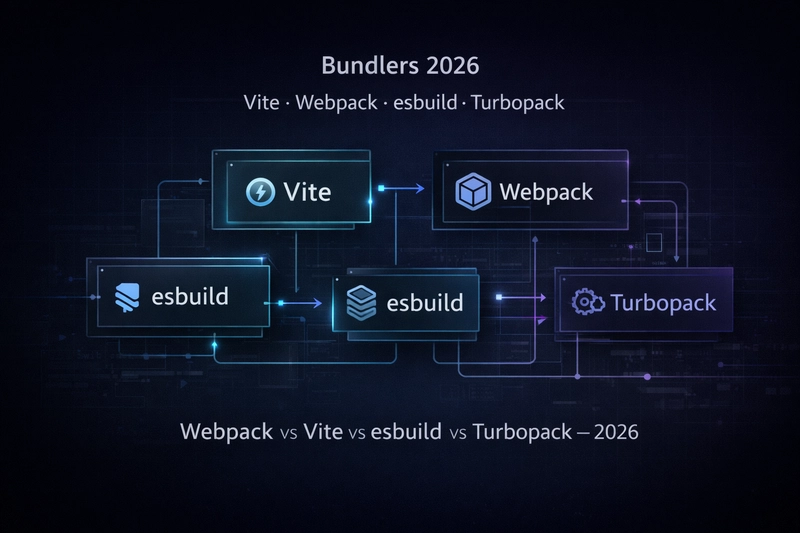 Choosing a Bundler in 2026: Vite, Webpack 5, esbuild, or Turbopack