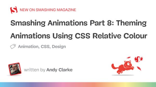 Theming Animations with CSS Relative Colour: A Practical Guide to SVG Animation