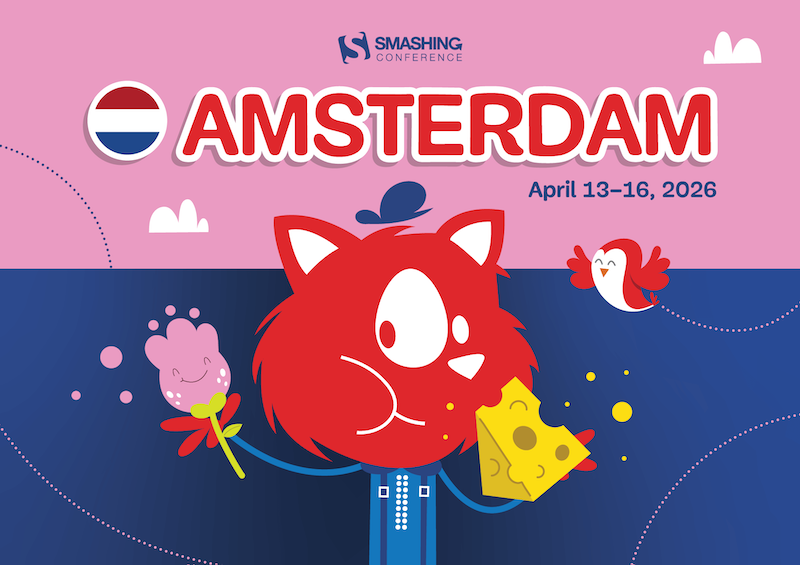 Say Cheese! Meet SmashingConf Amsterdam 2026