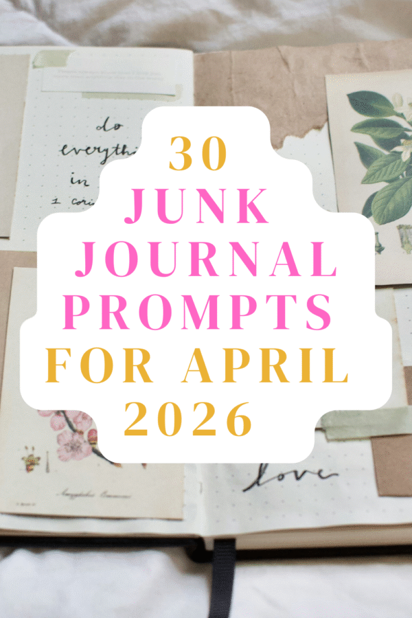 30 April Junk Journal Prompts: Inspiring Creativity in Spring