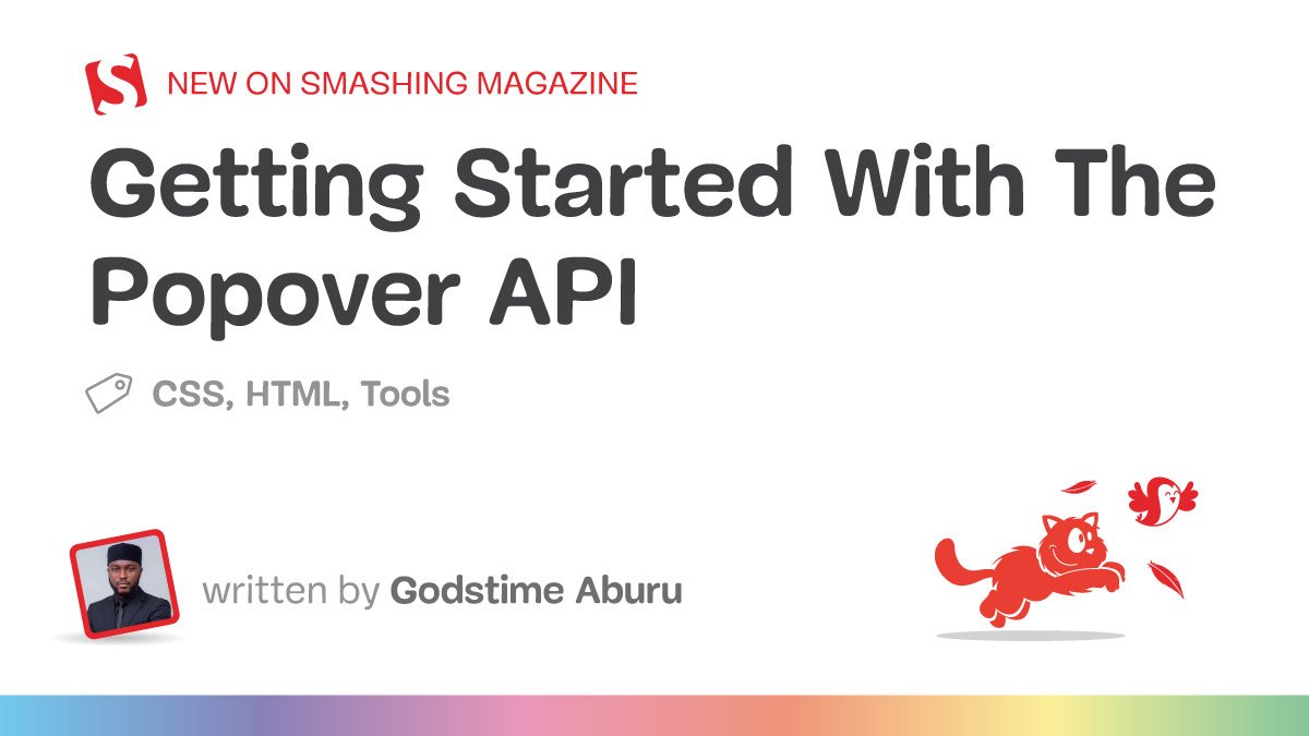Getting Started With The Popover API