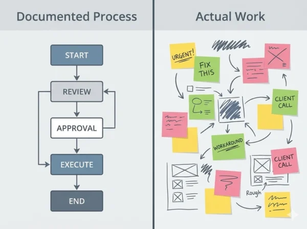 過程幻象：當文件化取代決策之危機