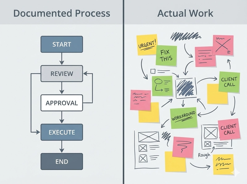 過程幻象：當文件化取代決策之危機