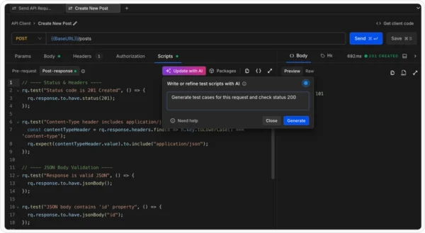 Requestly 推出人工智慧自動化測試作者，革新 API 測試腳本產出