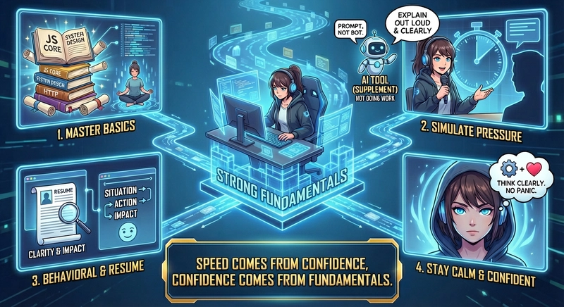 六日內準備軟體工程面試的實踐之路：從基本功出發避免過勞